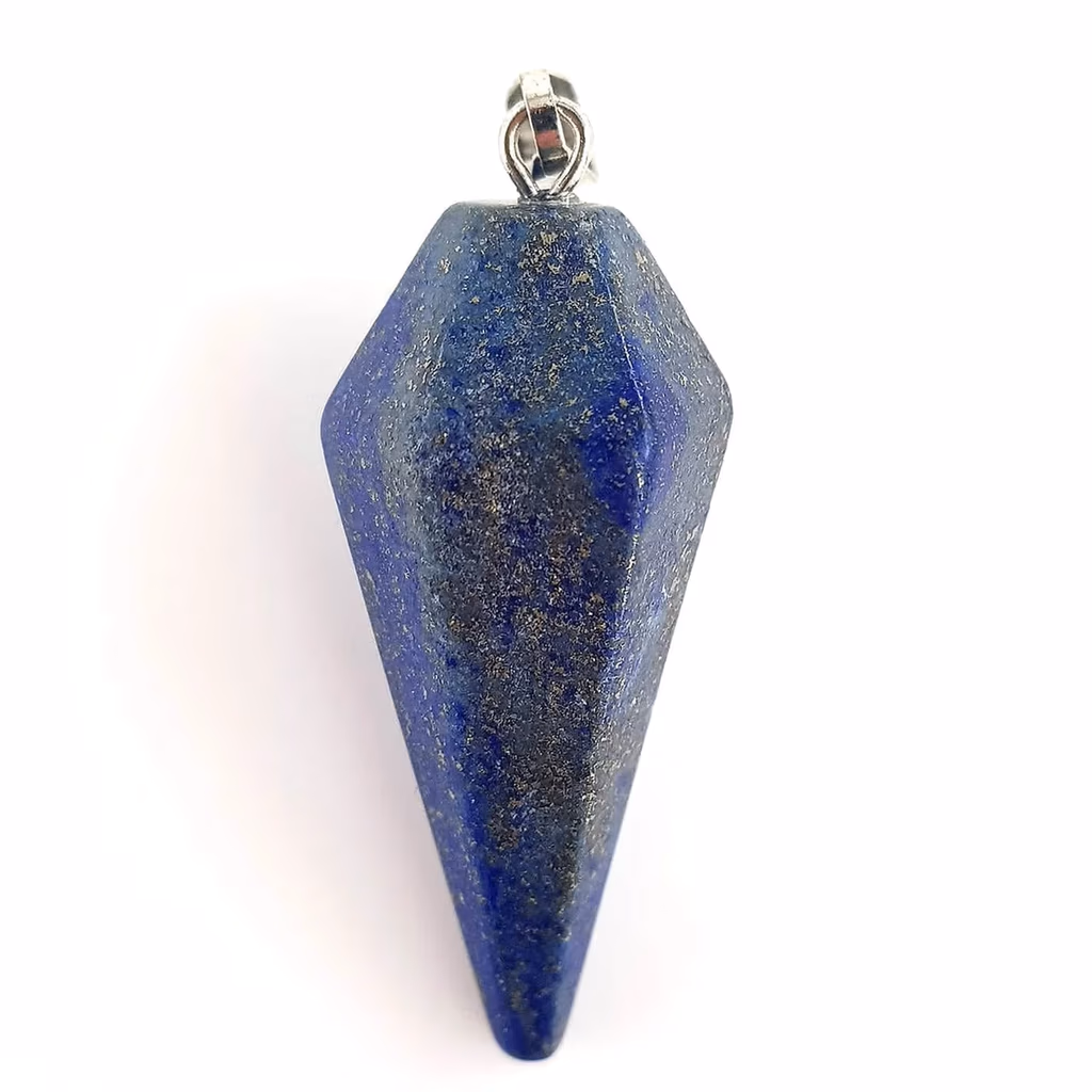 Lapis Lazuli Kolye Ucu Sarkaç İncele ve Satın Al Lapis Lazuli Kolye Ucu Sarkaç - Orijinal Doğal Taş ve Şifa Kristali Görsel 1