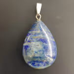 Lapis Lazuli Kolye Ucu Orijinal Kristal Detay Görseli 2