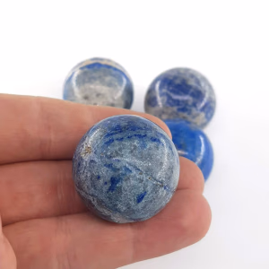 Lapis Lazuli Küre Mini - Orijinal Şifalı Kristal - Görsel 2