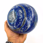 Lapis Lazuli Küre Orijinal Kristal Detay Görseli 2