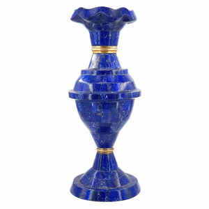 Lapis Lazuli Vazo - Orijinal Şifalı Kristal - Görsel 1