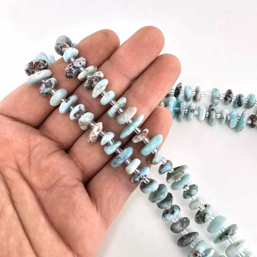 Larimar Dizi İncele ve Satın Al Larimar Dizi - Orijinal Doğal Taş ve Şifa Kristali Görsel 1