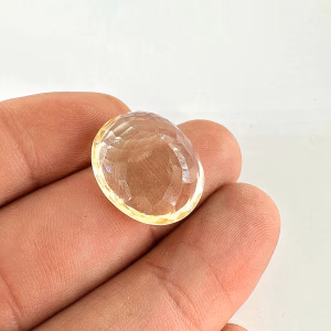 Limon Kuvars Kabaşon 6A+ K097 - Orijinal Şifalı Kristal - Görsel 2