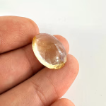 Limon Kuvars Kabaşon 6A+ K099 Orijinal Kristal Detay Görseli 2