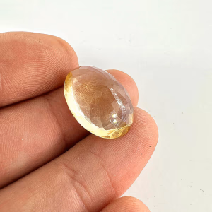 Limon Kuvars Kabaşon 6A+ K099 - Orijinal Şifalı Kristal - Görsel 2