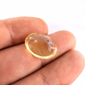 Limon Kuvars Kabaşon 6A+ K101 - Orijinal Şifalı Kristal - Görsel 2