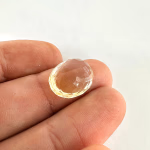 Limon Kuvars Kabaşon 6A+ K103 Orijinal Kristal Detay Görseli 2