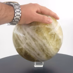 Limon Kuvars Küre Orijinal Kristal Detay Görseli 2