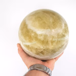 Limon Kuvars Küre Orijinal Kristal Detay Görseli 3
