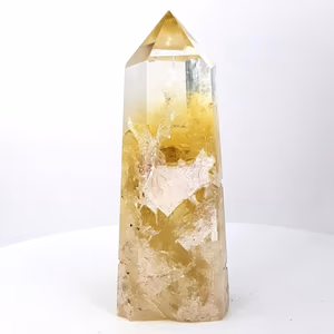 Limon Kuvars Obelisk - Orijinal Şifalı Kristal - Görsel 1