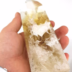 Limon Kuvars Obelisk Orijinal Kristal Detay Görseli 2
