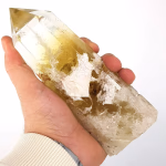 Limon Kuvars Obelisk Orijinal Kristal Detay Görseli 3