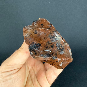 Mahogany Obsidiyen Ham Taş - Orijinal Şifalı Kristal - Görsel 2