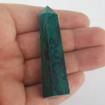 Malakit Obelisk Orijinal Kristal Detay Görseli 2