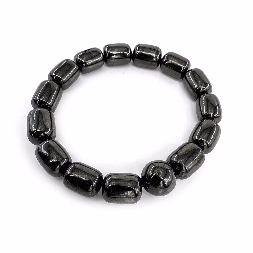 Manyetit Bileklik 12 x 10mm İncele ve Satın Al Manyetit Bileklik 12 x 10mm - Orijinal Doğal Taş ve Şifa Kristali Görsel 1
