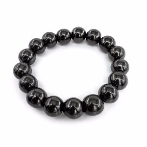 Manyetit Bileklik 12mm - Orijinal Şifalı Kristal - Görsel 1