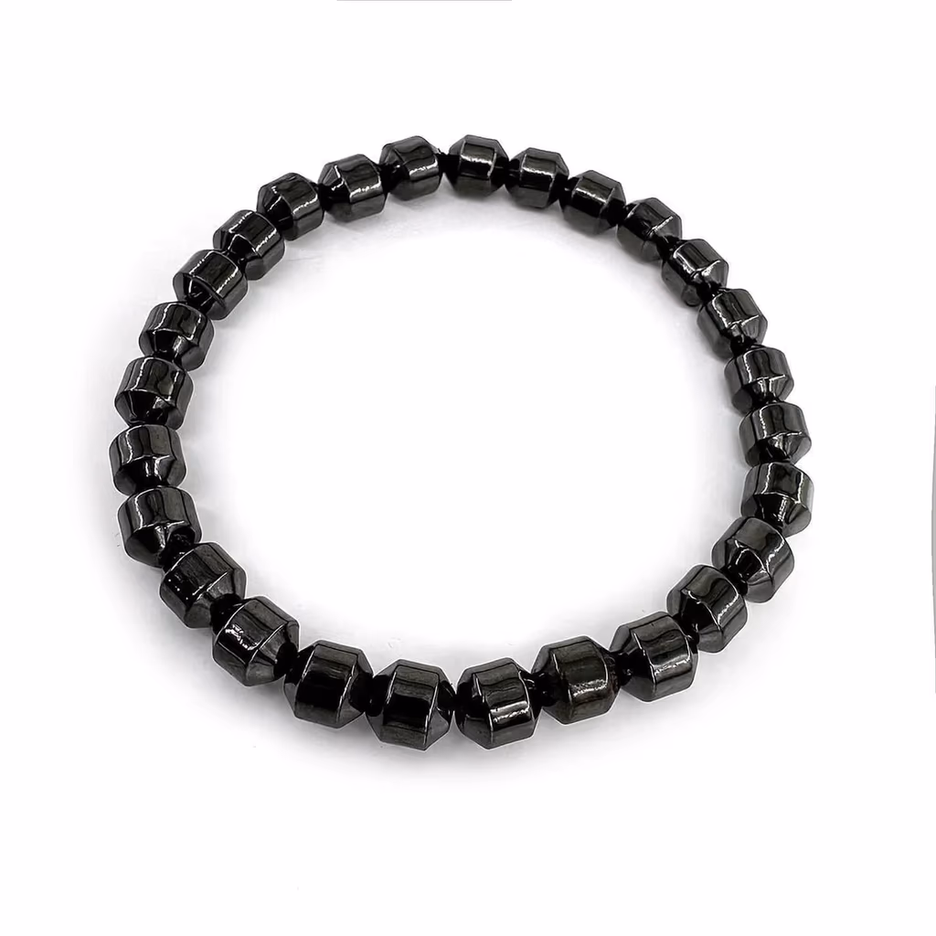 Manyetit Bileklik 6,50 x 6,50mm İncele ve Satın Al Manyetit Bileklik 6,50 x 6,50mm - Orijinal Doğal Taş ve Şifa Kristali Görsel 1