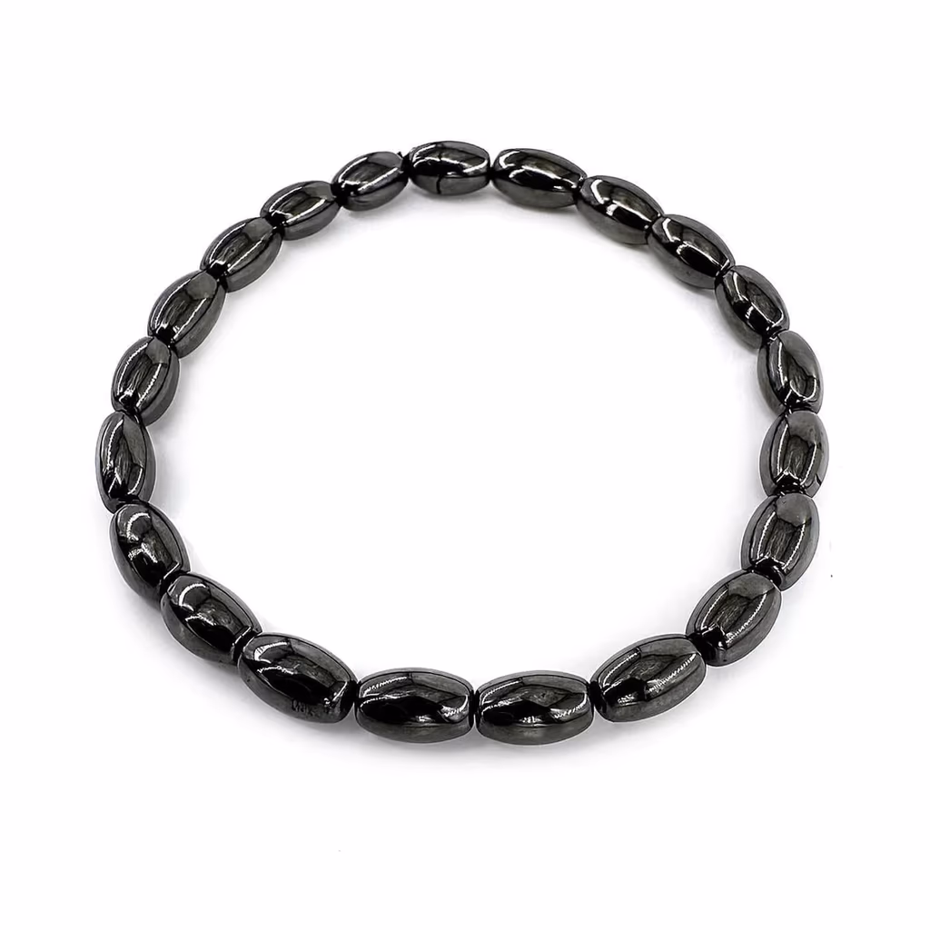 Manyetit Bileklik 8 x 5,40mm İncele ve Satın Al Manyetit Bileklik 8 x 5,40mm - Orijinal Doğal Taş ve Şifa Kristali Görsel 1