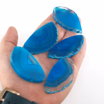 Mavi Akik Orijinal Kristal Detay Görseli 2