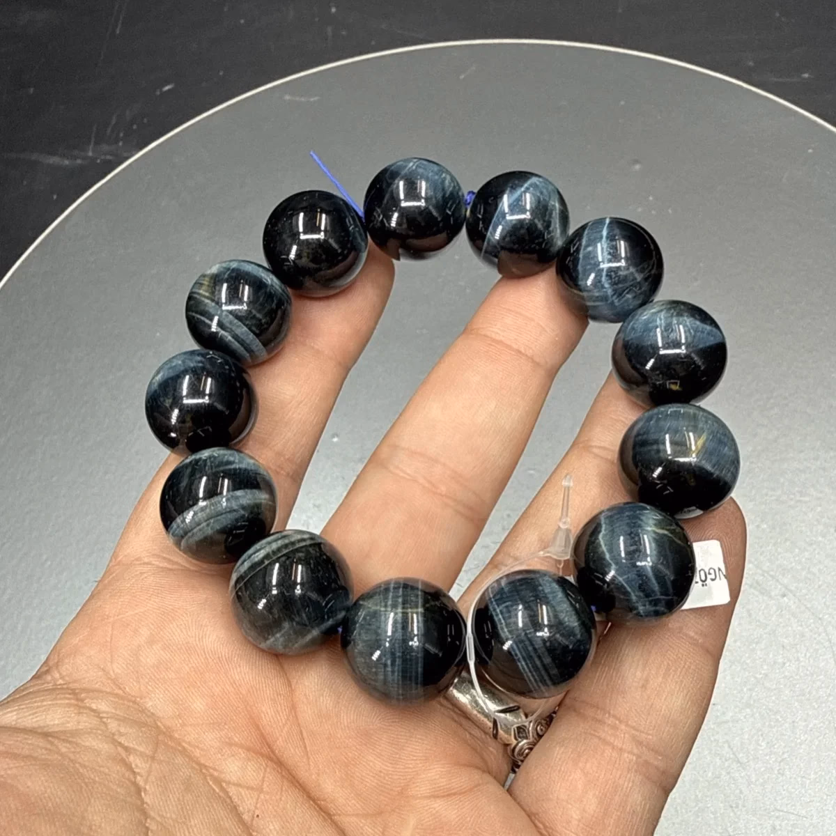 Mavi Kaplangözü Bileklik 18 mm