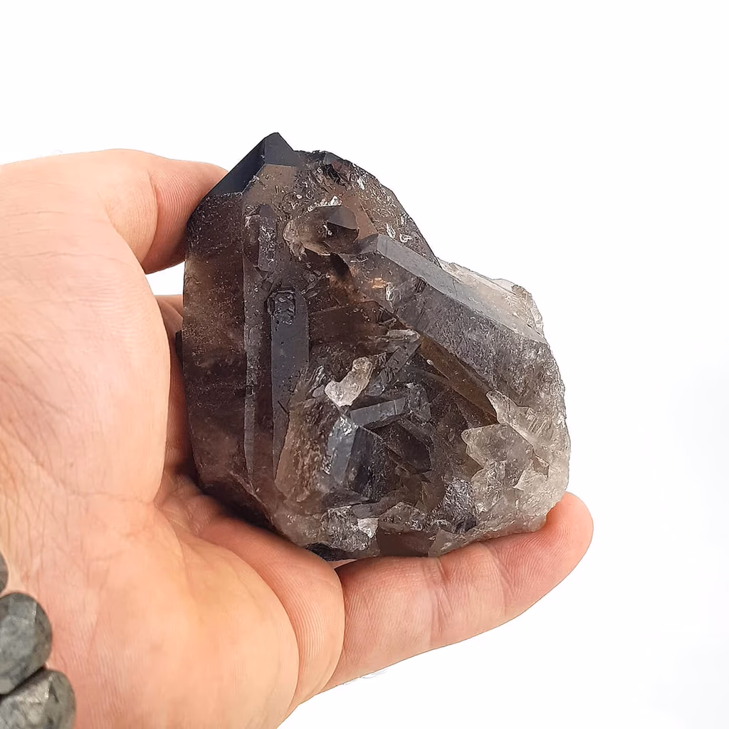Morion Dumanlı Kuvars Ham Taş İncele ve Satın Al Morion Dumanlı Kuvars Ham Taş - Orijinal Doğal Taş ve Şifa Kristali Görsel 1