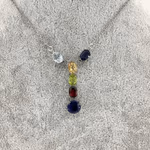 Mücevher Kolye (Gümüş) Orijinal Kristal Detay Görseli 1