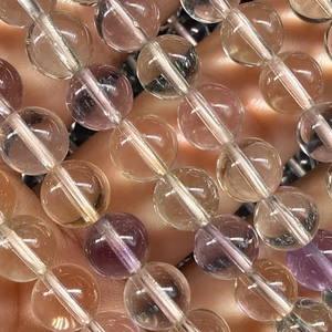 Multi Topaz Bileklik AA+ 8mm - Orijinal Şifalı Kristal - Görsel 2