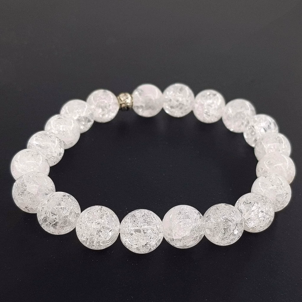 Necef (Dağ Kristali) Bileklik 10mm İncele ve Satın Al Necef (Dağ Kristali) Bileklik 10mm - Orijinal Doğal Taş ve Şifa Kristali Görsel 1