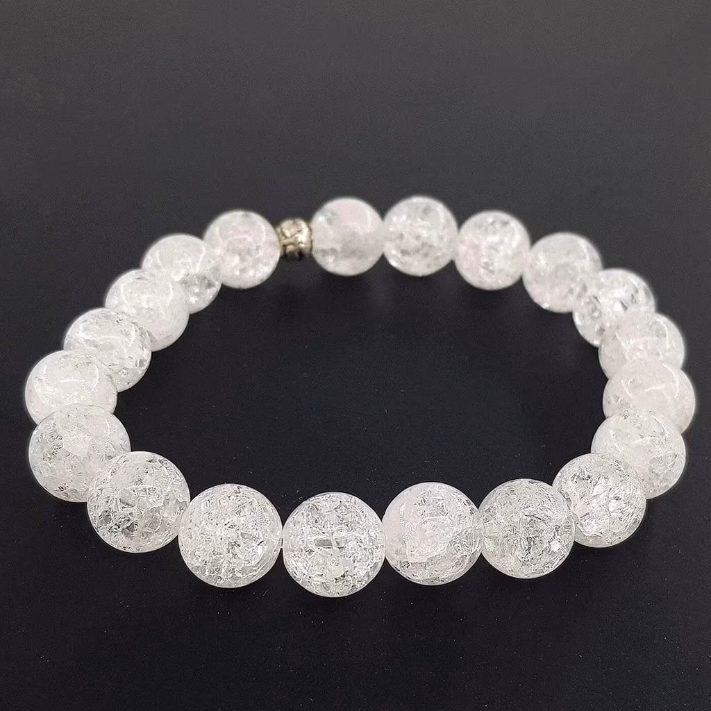 Necef (Dağ Kristali) Bileklik 10mm İncele ve Satın Al Necef (Dağ Kristali) Bileklik 10mm - Orijinal Doğal Taş ve Şifa Kristali Görsel 1