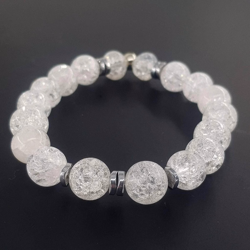 Necef (Dağ Kristali) Bileklik (10mm) İncele ve Satın Al Necef (Dağ Kristali) Bileklik (10mm) - Orijinal Doğal Taş ve Şifa Kristali Görsel 1