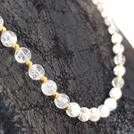 Necef (Dağ Kristali) Kolye 6mm Orijinal Kristal Detay Görseli 2