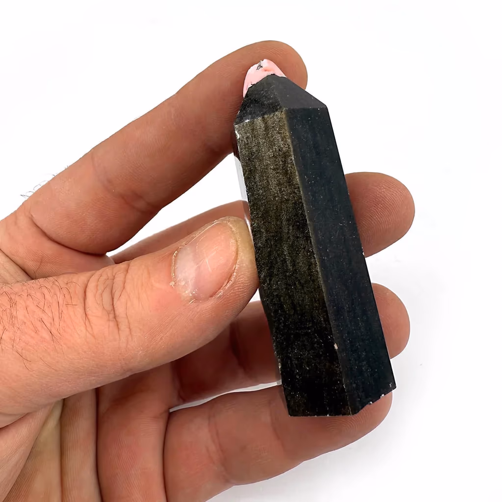 Obsidiyen Obelisk İncele ve Satın Al Obsidiyen Obelisk - Orijinal Doğal Taş ve Şifa Kristali Görsel 1