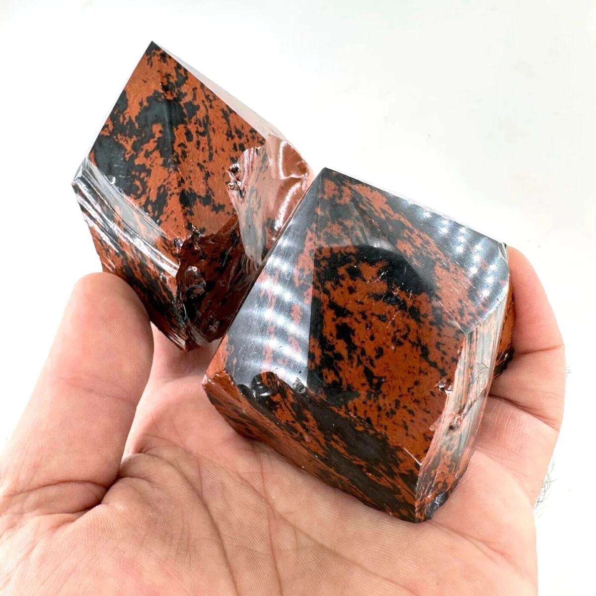 Mahogany Obsidiyen Power Point İncele ve Satın Al Mahogany Obsidiyen Power Point - Orijinal Doğal Taş ve Şifa Kristali Görsel 1