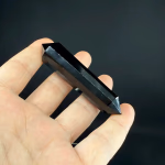 Obsidiyen Vogel Kristali 12 Faset 8cm Orijinal Kristal Detay Görseli 2