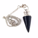Obsidyen Sarkaç (Pandül) Orijinal Kristal Detay Görseli 2