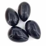 Obsidyen Yumurta Orijinal Kristal Detay Görseli 1