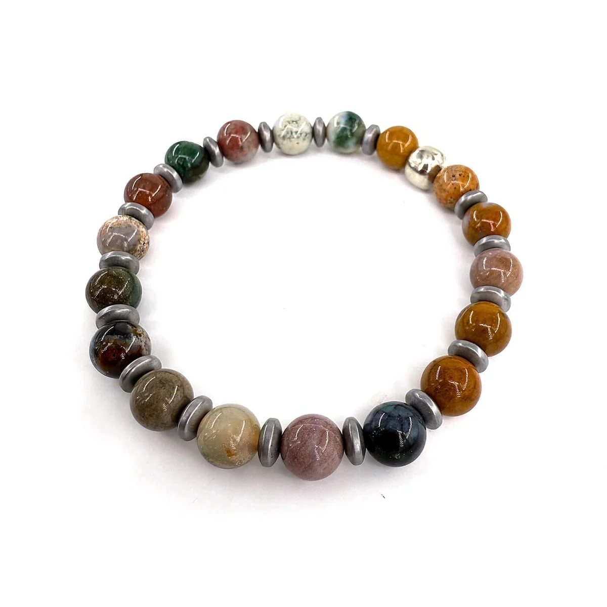 Ocean Jasper Bileklik 8mm