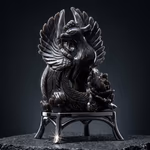 Oğlak Gold Obsidiyen Obje Orijinal Kristal Detay Görseli 1