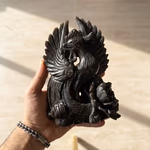 Oğlak Gold Obsidiyen Obje Orijinal Kristal Detay Görseli 3