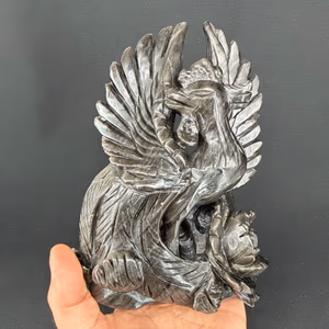 Oğlak Gold Obsidiyen Obje - Orijinal Şifalı Kristal - Görsel 2