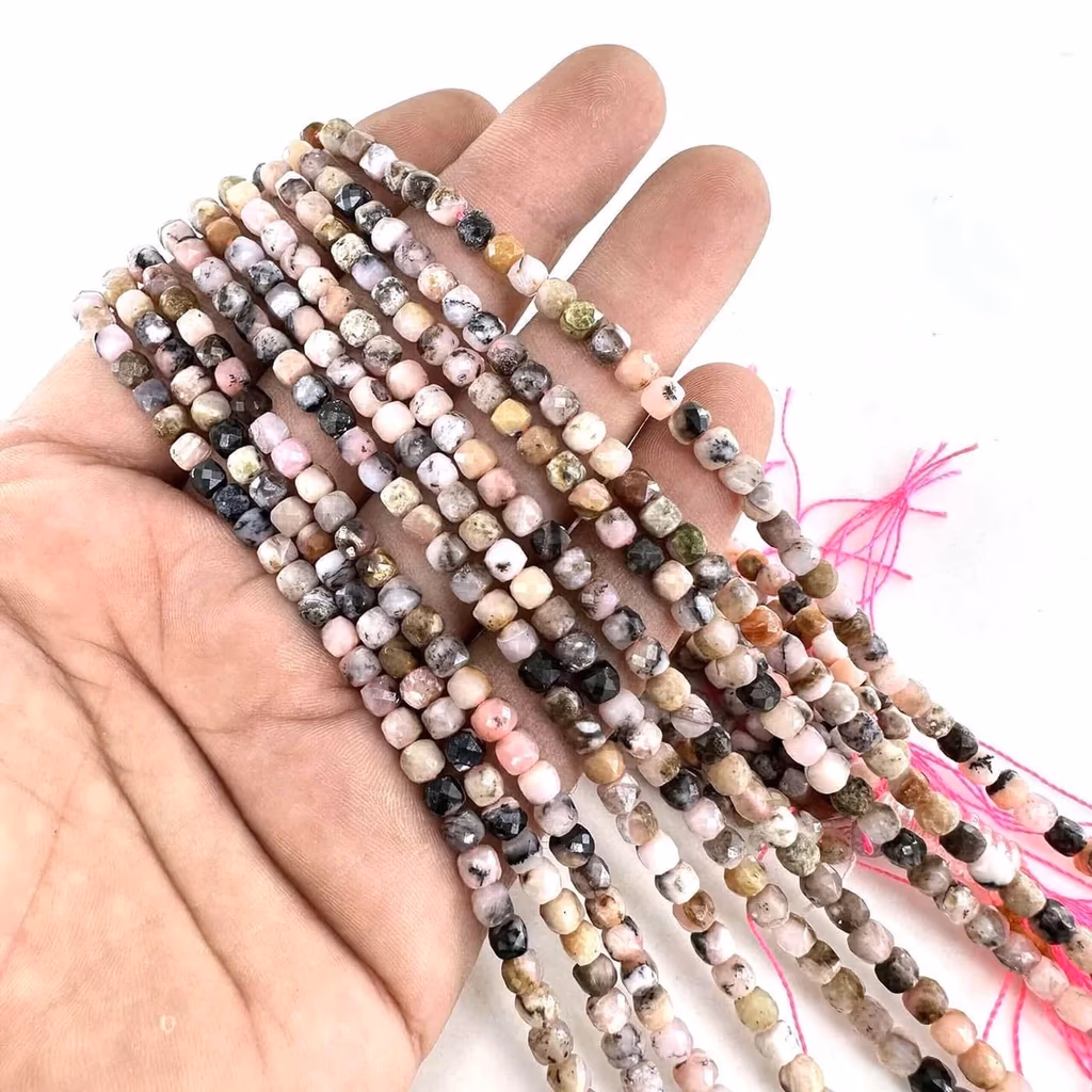 Opal Dizi 3mm Küp İncele ve Satın Al Opal Dizi 3mm Küp - Orijinal Doğal Taş ve Şifa Kristali Görsel 1