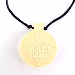 Orgonit Sarkaç Adam Kolye (Beyaz) Orijinal Kristal Detay Görseli 1