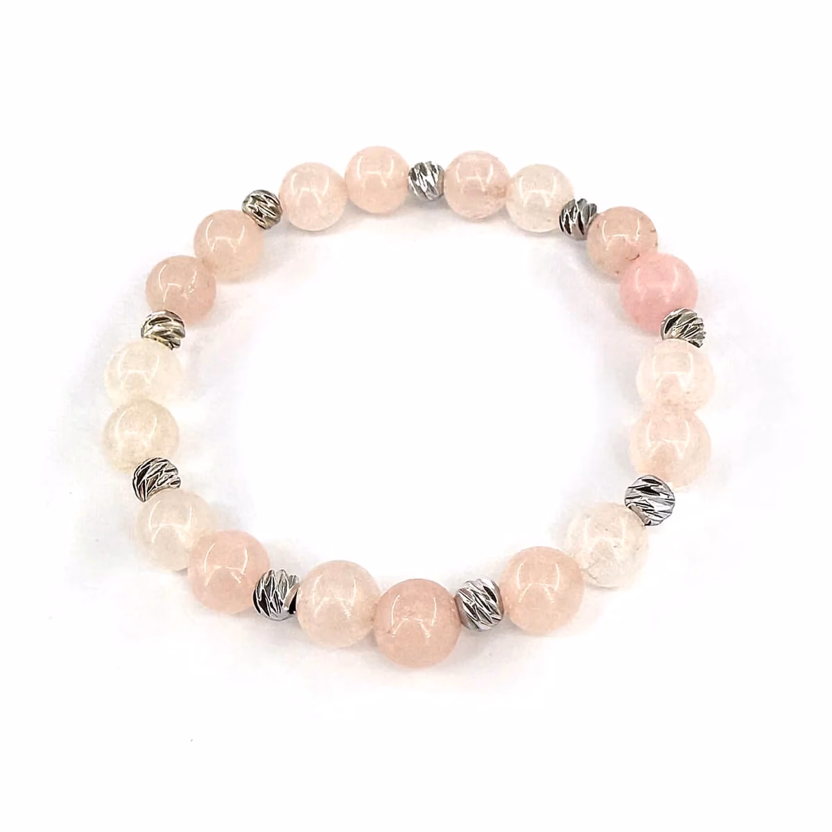 Pembe Kuvars Bileklik 8mm