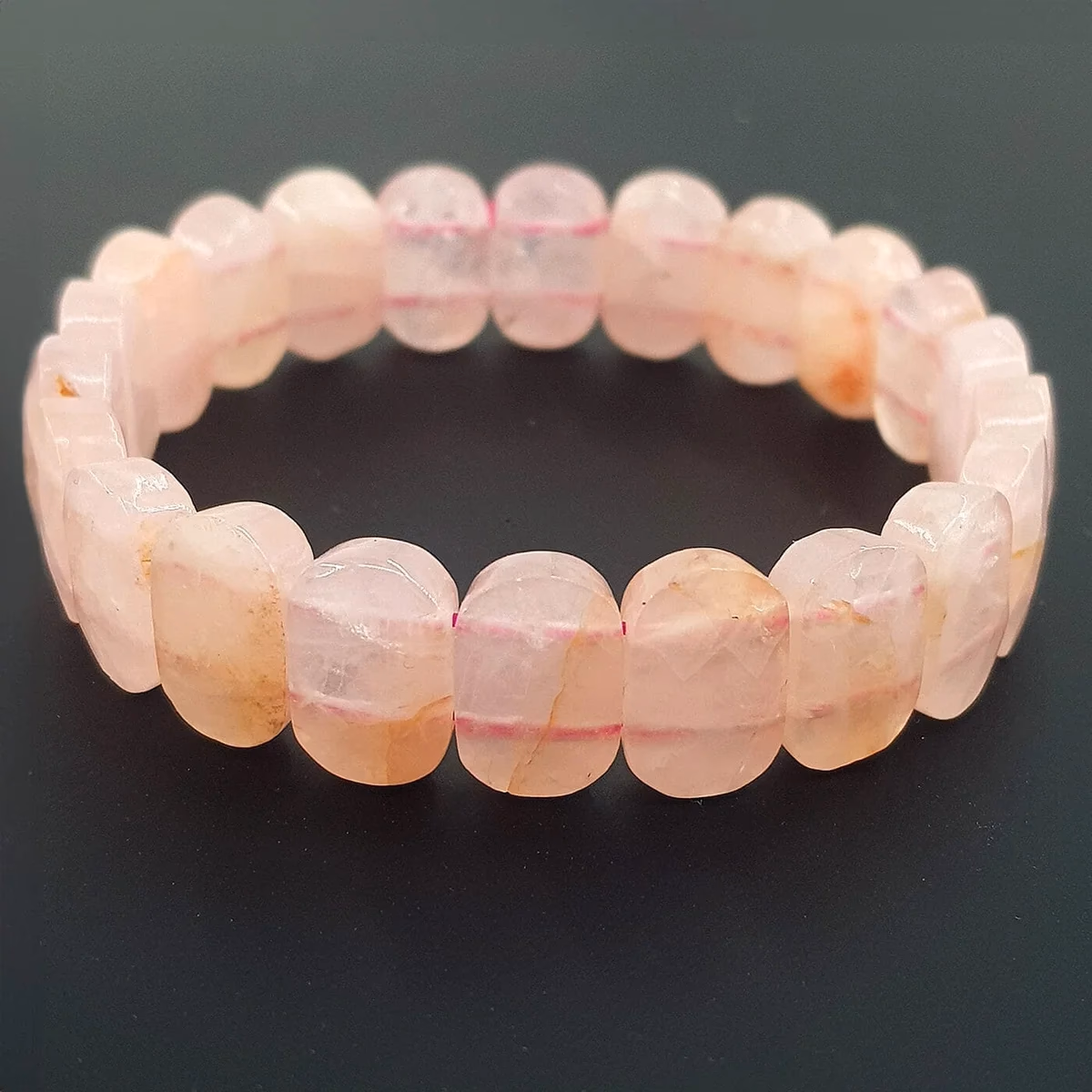 Pembe Kuvars Bileklik Rolex