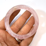 Pembe Kuvars Bilezik Orijinal Kristal Detay Görseli 2