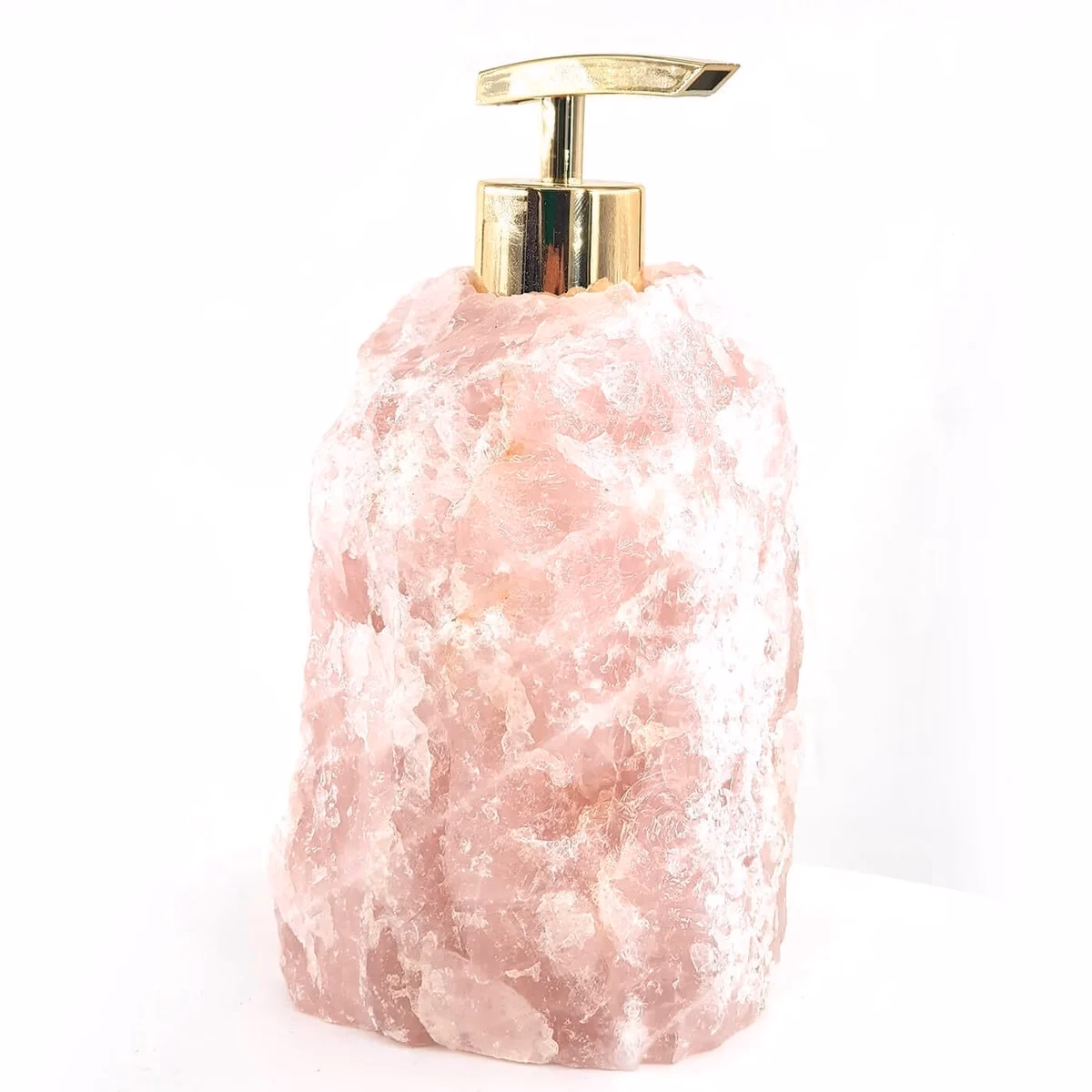 Pembe Kuvars Doğaltaş Sabunluk