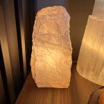 Pembe Kuvars Gece Lambası Orijinal Kristal Detay Görseli 4