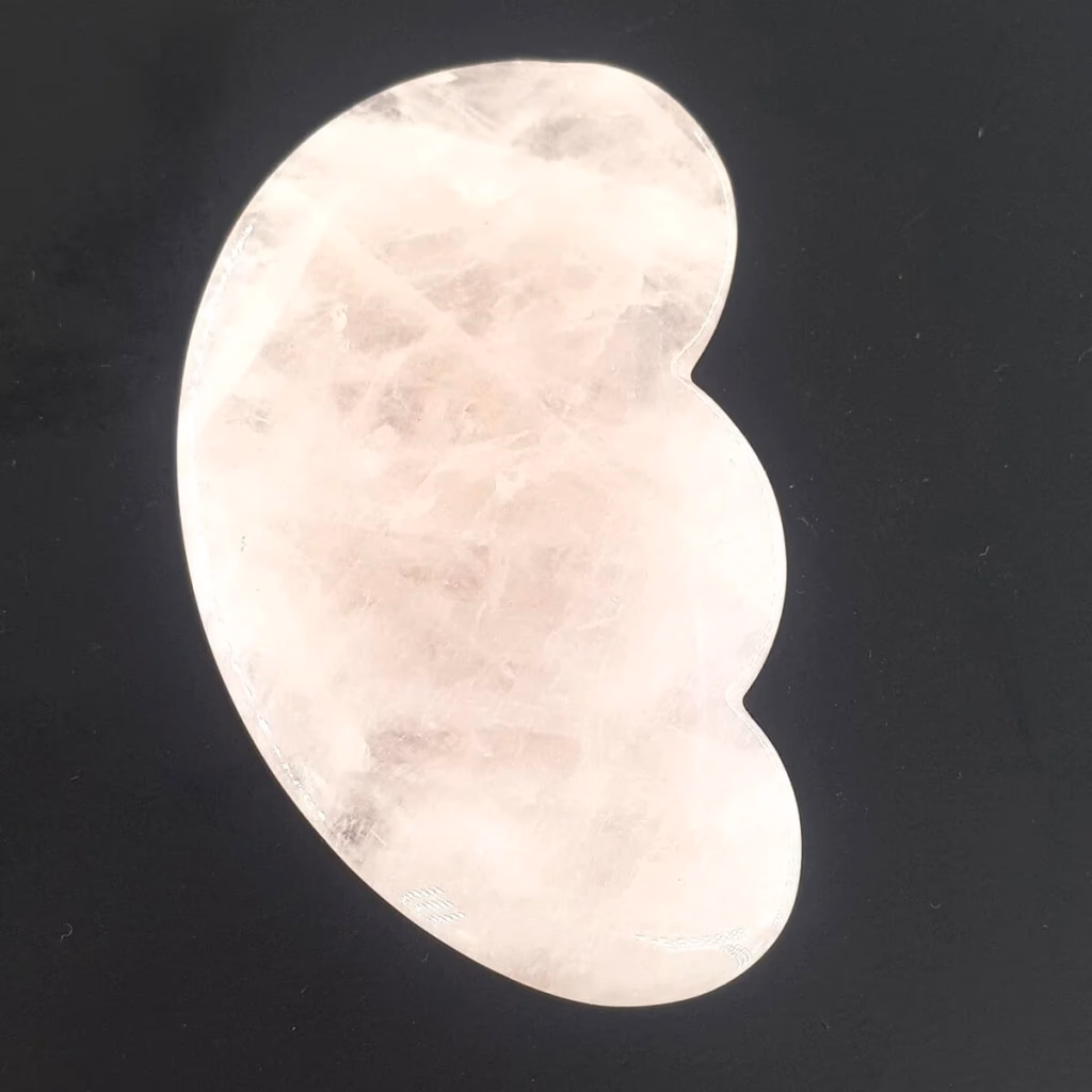 Pembe Kuvars Gua Sha İncele ve Satın Al Pembe Kuvars Gua Sha - Orijinal Doğal Taş ve Şifa Kristali Görsel 1