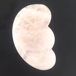 Pembe Kuvars Gua Sha Orijinal Kristal Detay Görseli 1