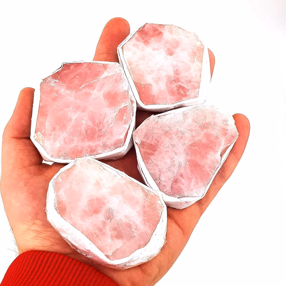 Pembe Kuvars Ham Taş Mini